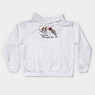 Valentine's Skull Kids Hoodie